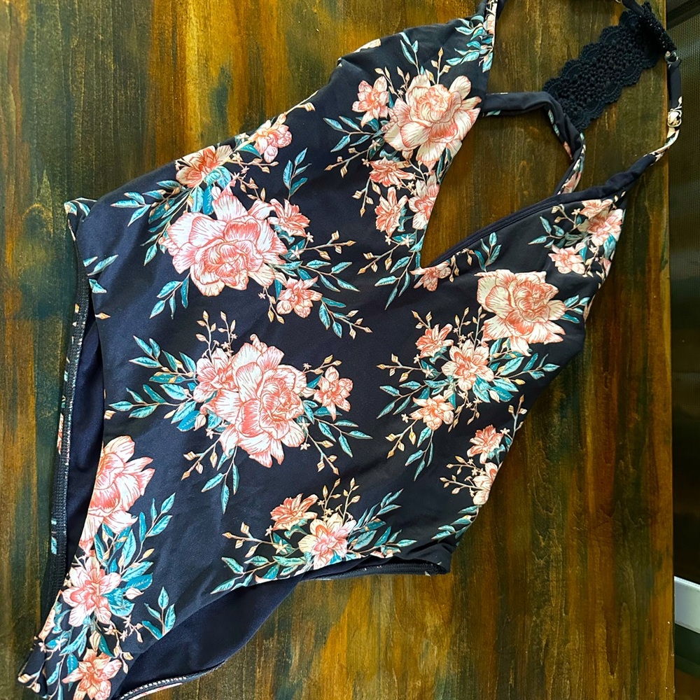 Billabong Floral One Piece Medium